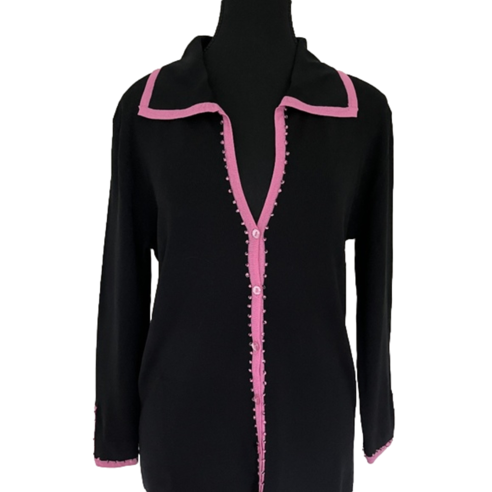 $15 takes this Vintage Finity Cardigan. Size Medium